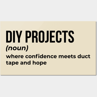 DIY Projects - Funny Definition (1) Posters and Art